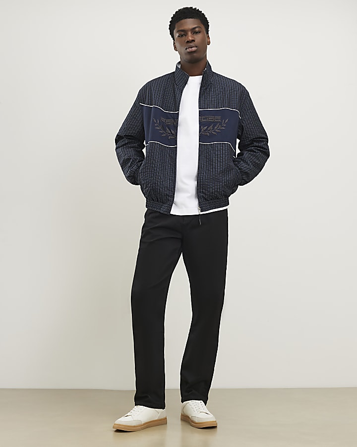 Black Straight Leg Jeans