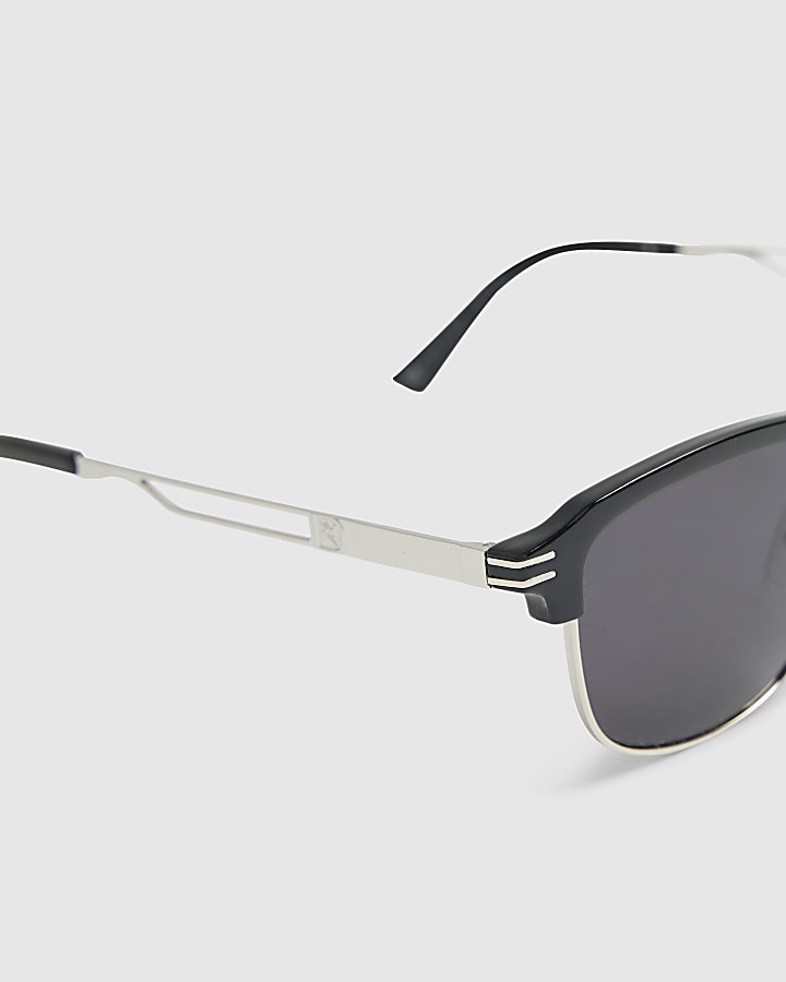 Black Clubmaster Sunglasses