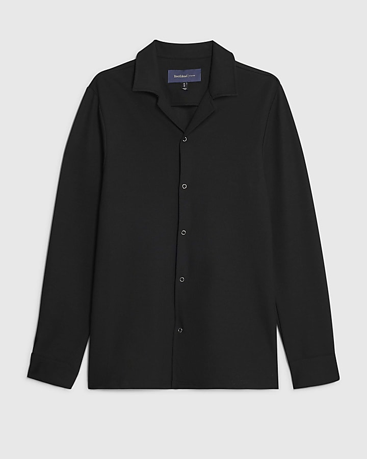 Black Muscle Fit Shirt