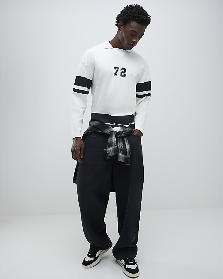 White Bandana 72 Sports Polo Shirt
