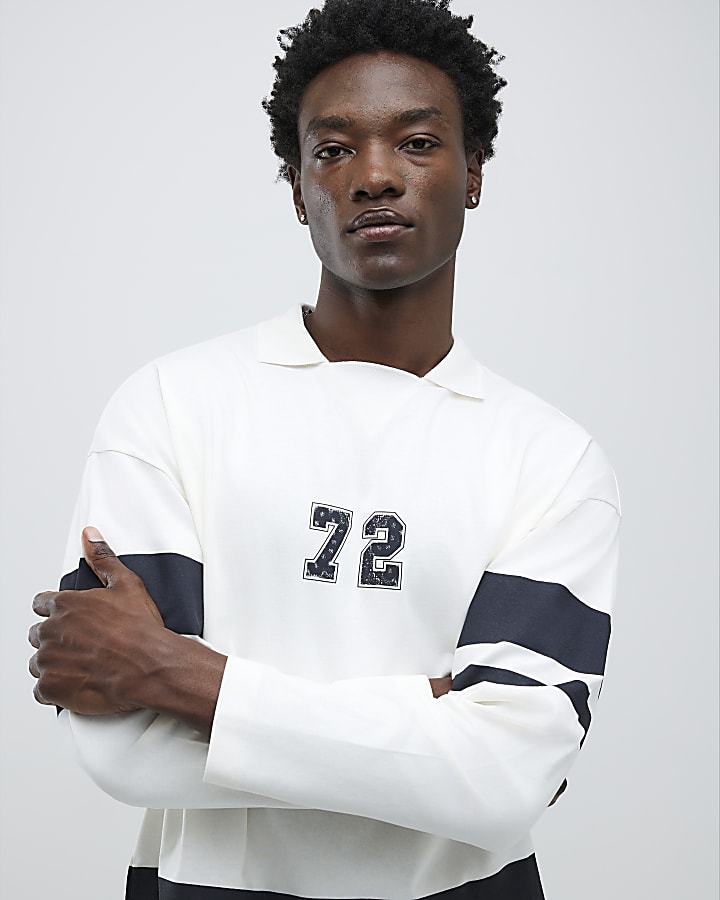 White Bandana 72 Sports Polo Shirt
