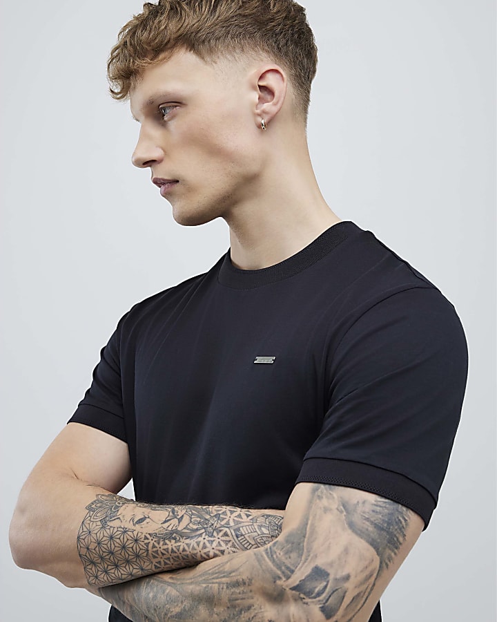 Black Slim Fit Premium T-Shirt