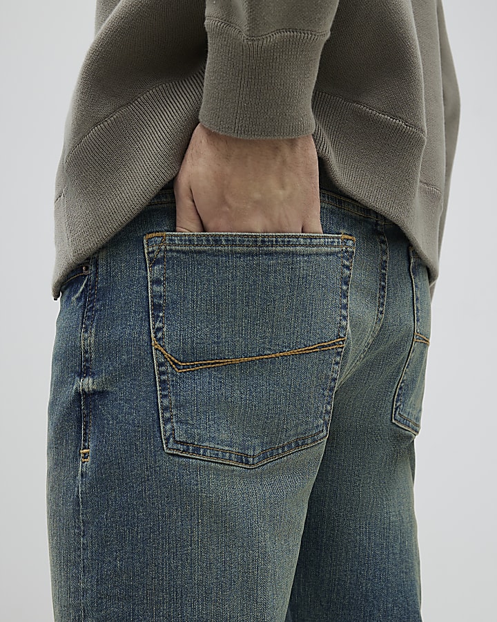 Blue Slim Fit Jeans