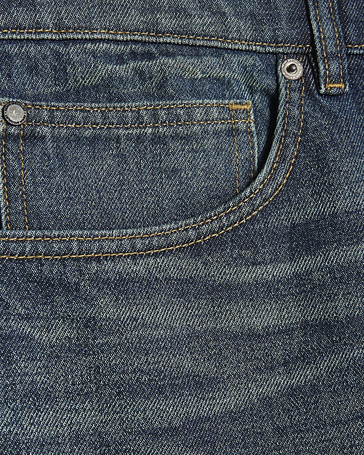 Blue Baggy Fit Jeans