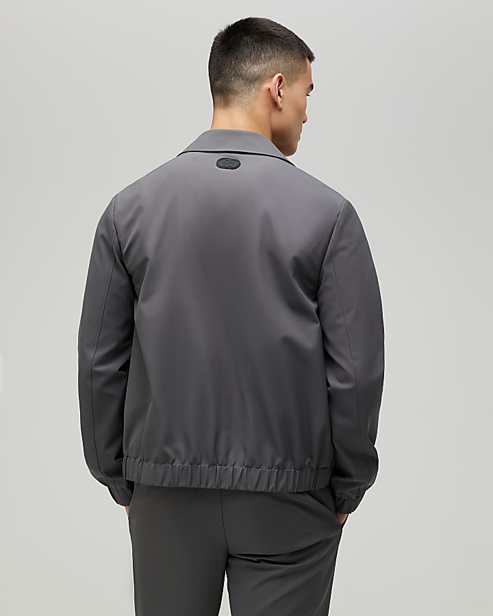 Grey Skinny Fit Jacket