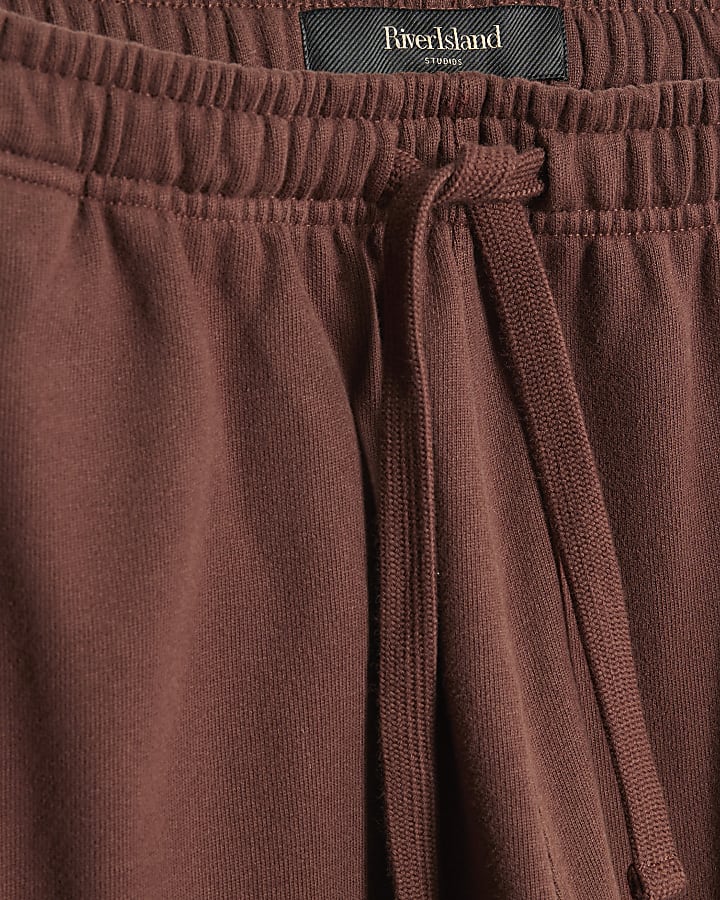 Brown Palais Dept Wide Leg Joggers