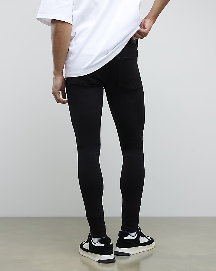 Black Spray On Jeans