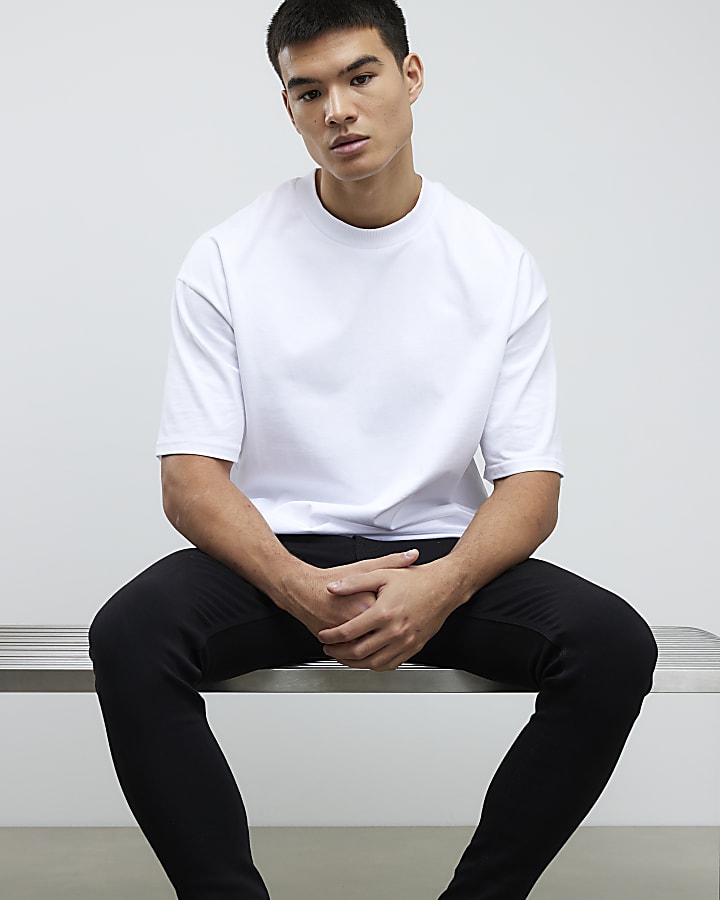 Black Spray On Jeans