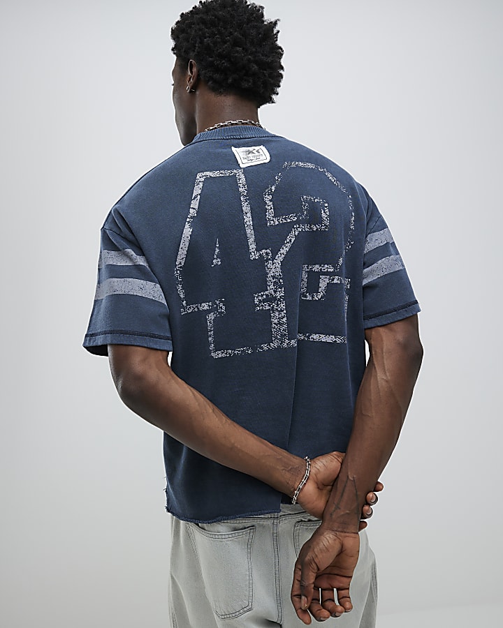 Black Oversized Fit Saint Valley T-Shirt