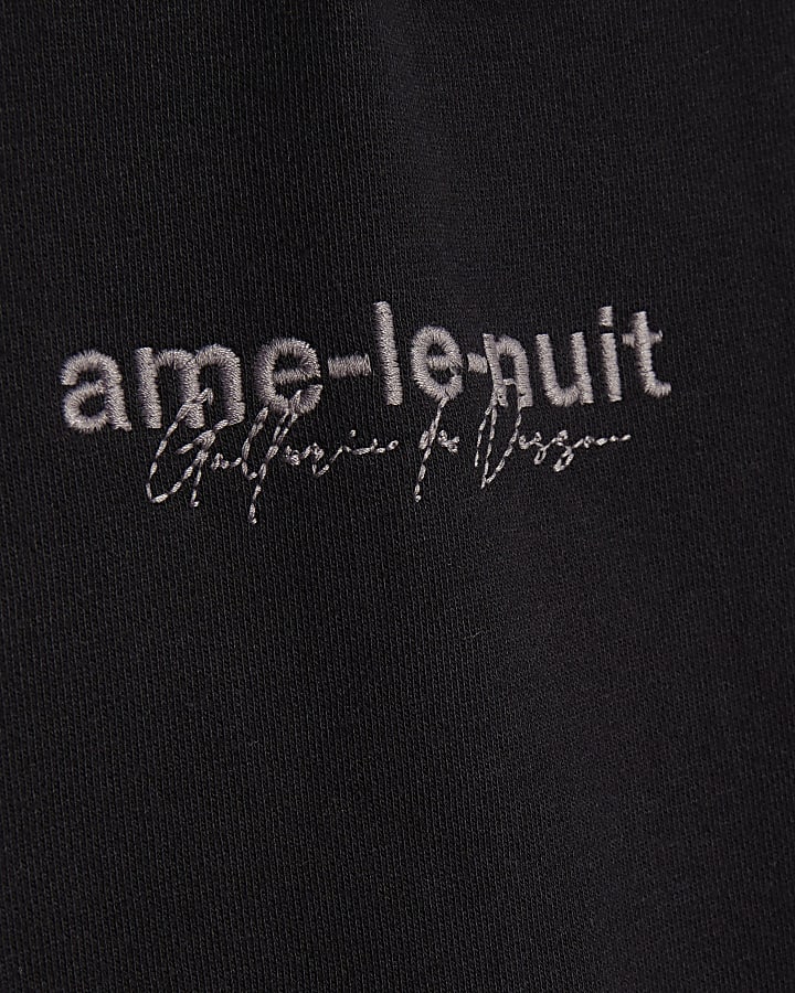 Black Oversized Fit Ame Le Nuit Sweatshirt