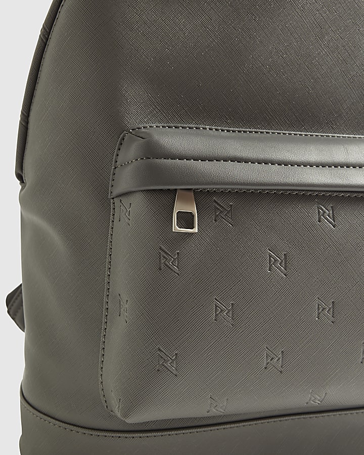 Grey RR Monogram Rucksack