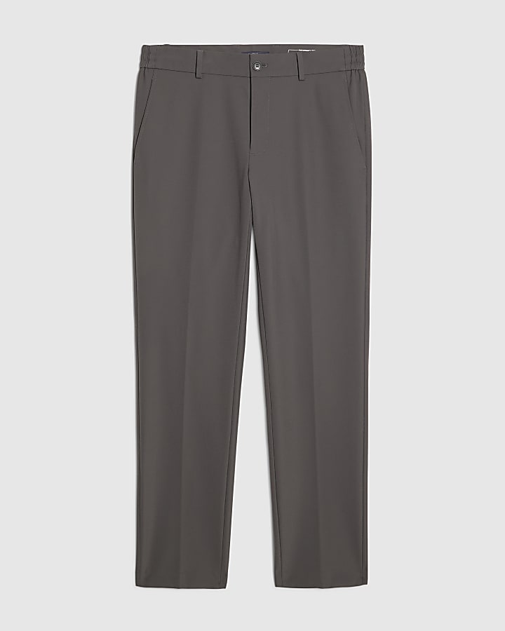 Grey Skinny Fit Trousers