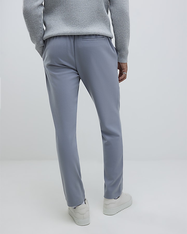 Blue Slim Fit Joggers