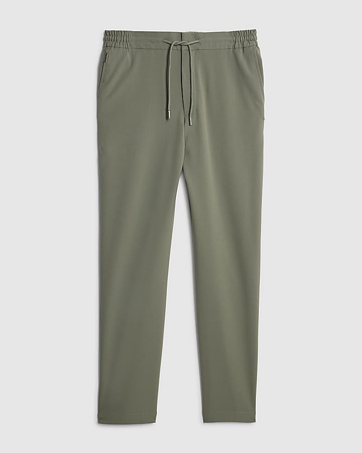 Green Slim Fit Joggers