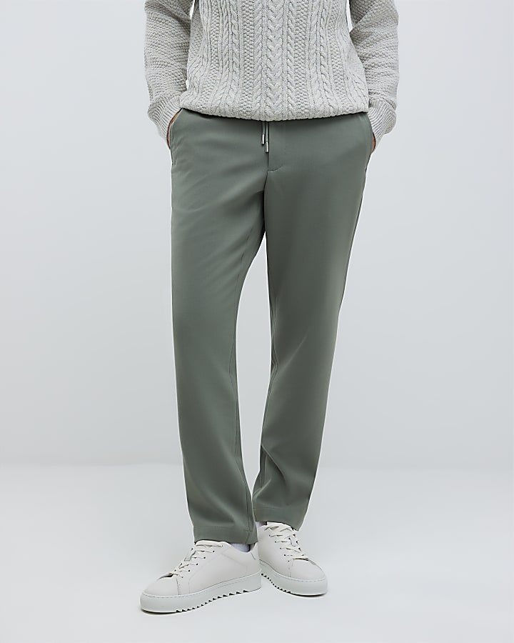 Green Slim Fit Joggers