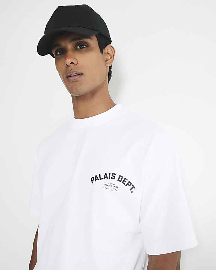 White Short Sleeve Palais Dept T-Shirt