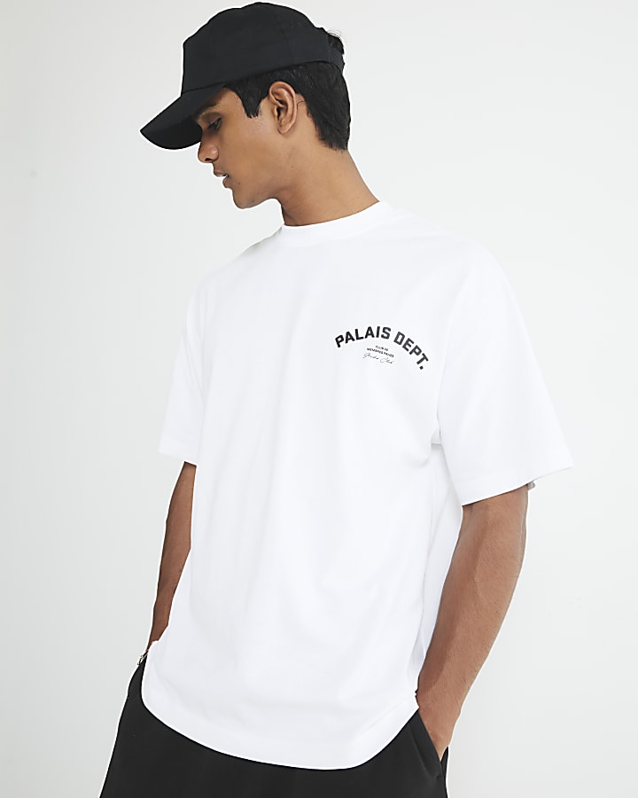 White Short Sleeve Palais Dept T-Shirt