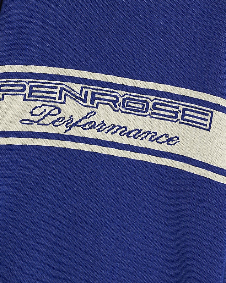 Blue Regular Fit Penrose Sweatshirt