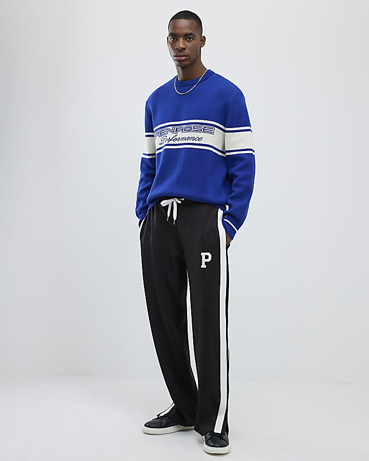 Blue Regular Fit Penrose Sweatshirt