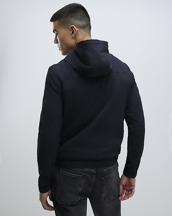 Black Hooded Jacket