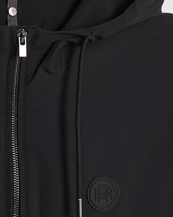Black Hooded Jacket