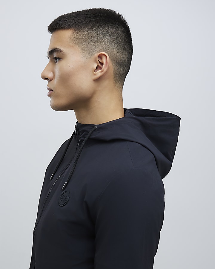 Black Hooded Jacket