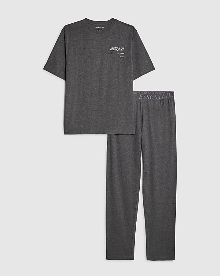 Grey Essentialism Loungewear Set