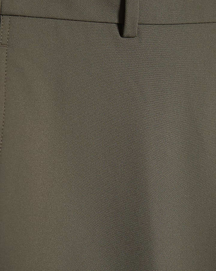Khaki Skinny Fit  Trousers