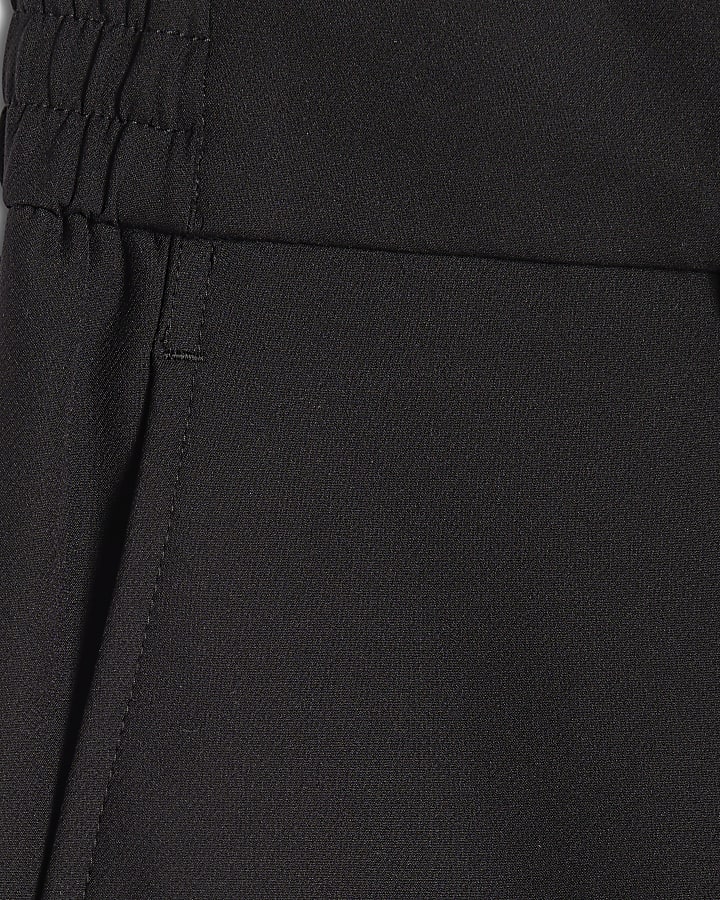 Black Skinny Comfort Stretch Suit Trousers