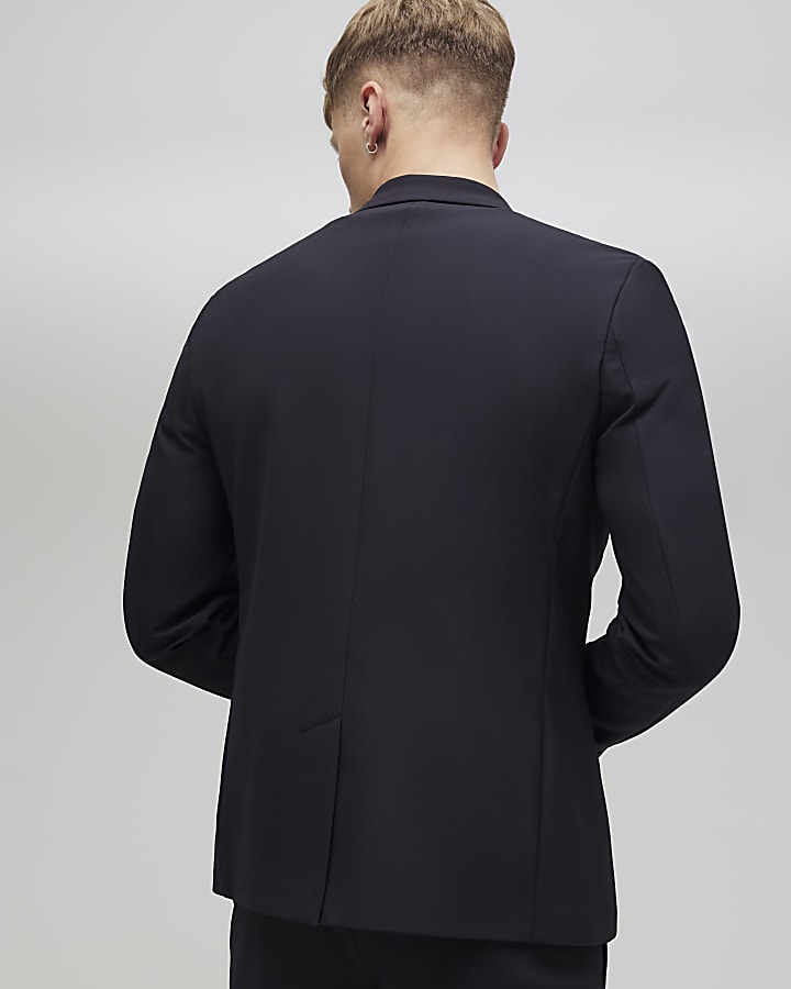 Black Slim Fit Suit Jacket