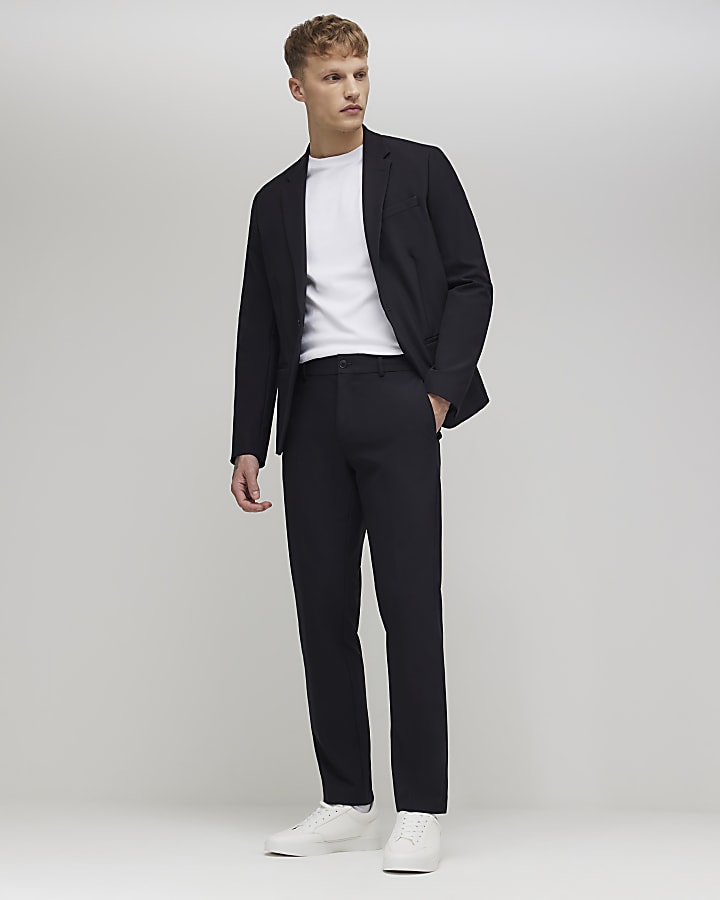 Black Slim Fit Suit Jacket