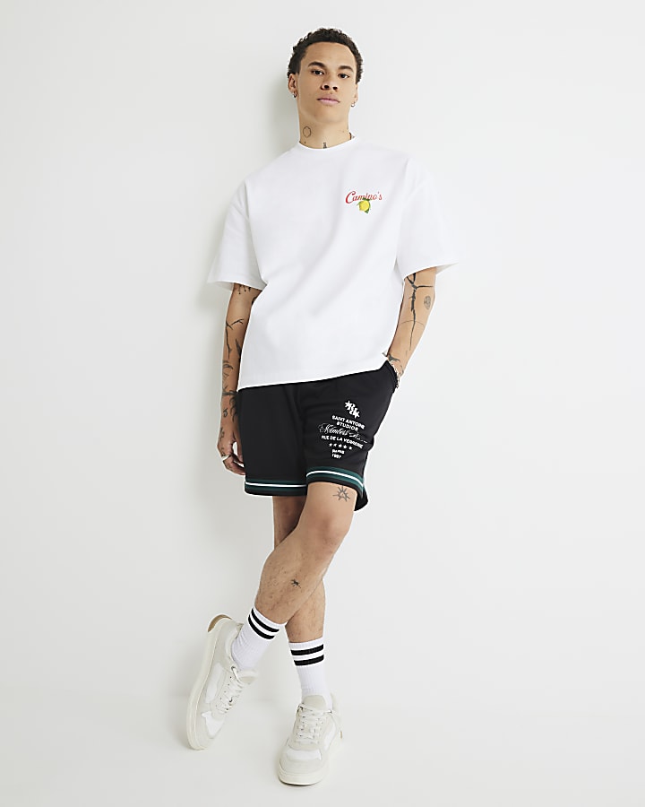 White Oversized Fit Lemoncello T-Shirt