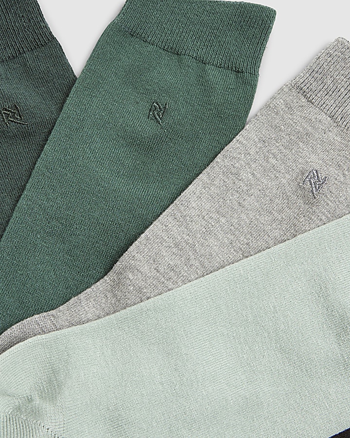Navy RI Pack Of 5 Socks