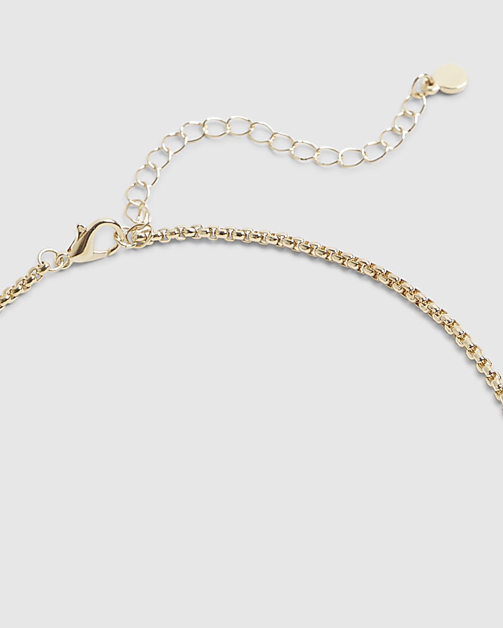 Gold Spinner Necklace
