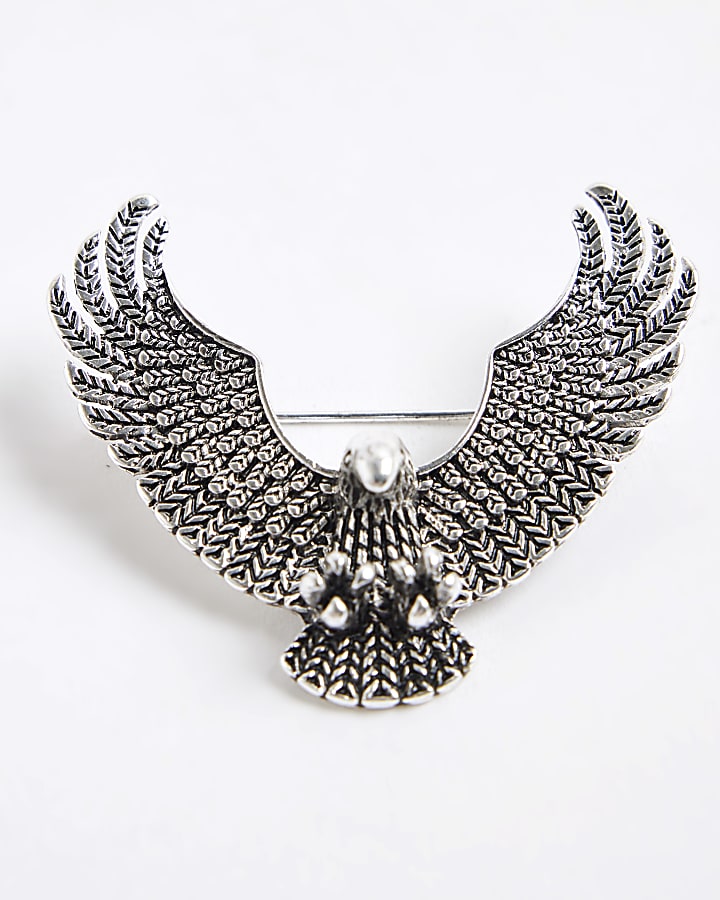 Silver Eagle Brooch