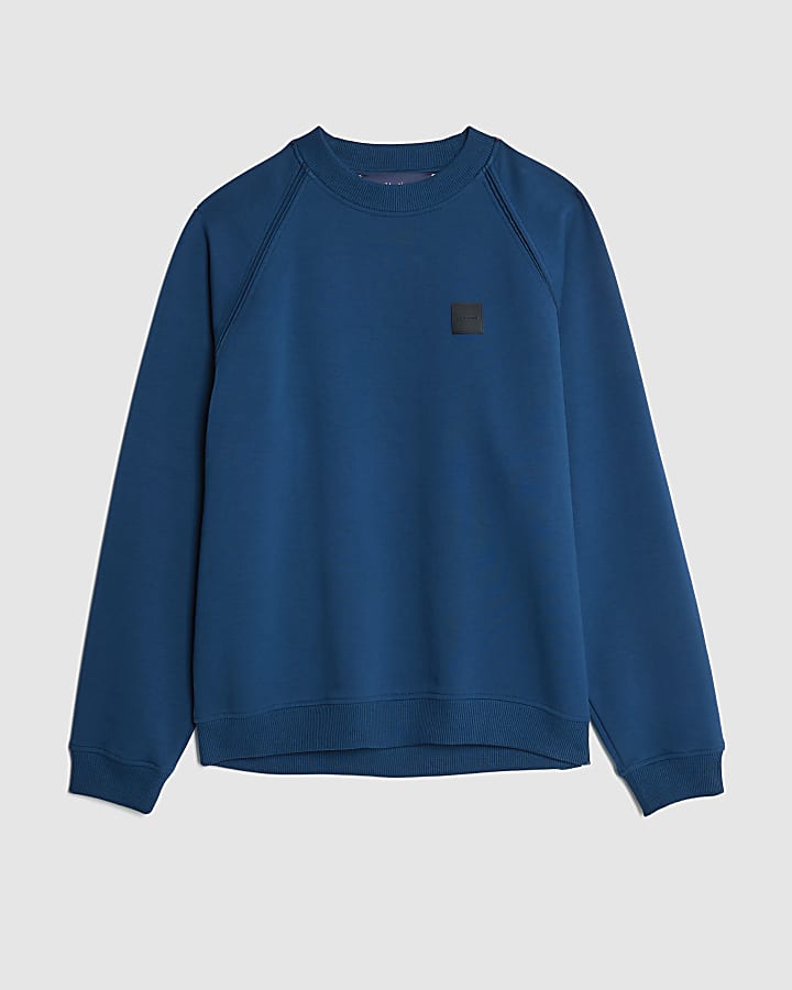 Blue Regular Fit Luminus Sweatshirt