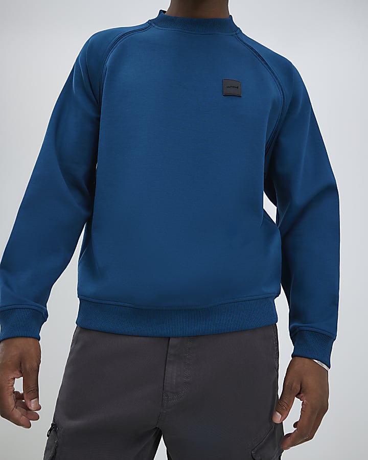 Blue Regular Fit Luminus Sweatshirt
