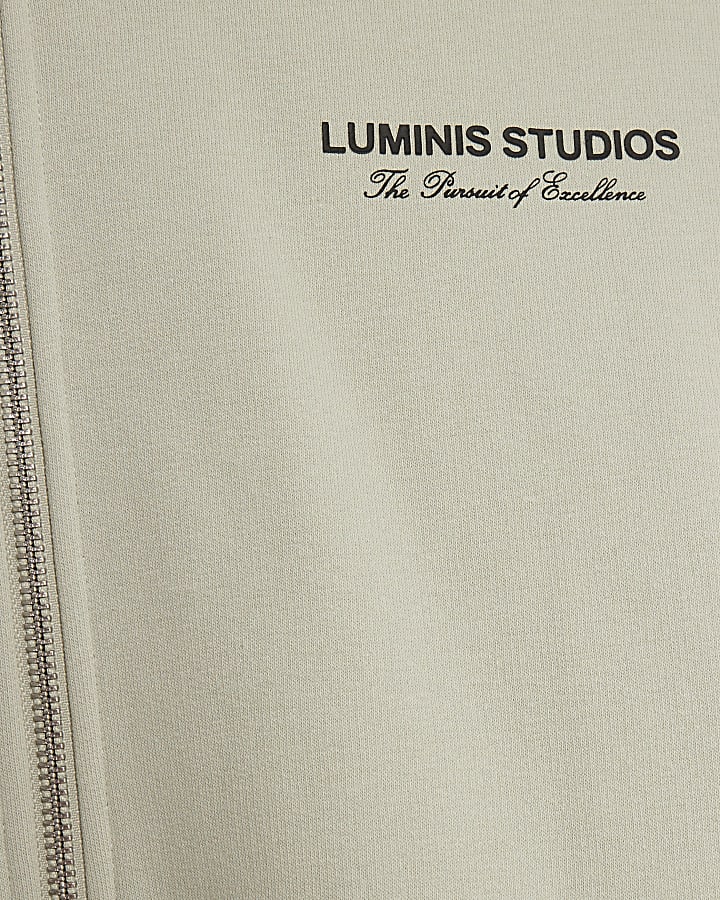 Green Oversized Fit Luminis Studios Hoodie