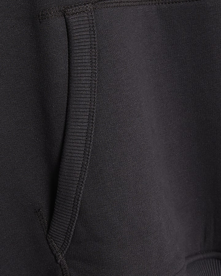 Grey Oversized Fit Hoodie