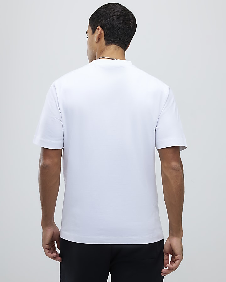 White Regular Fit T-Shirt