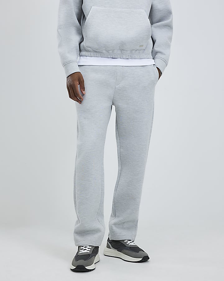 Grey Regular Fit Scuba Joggers