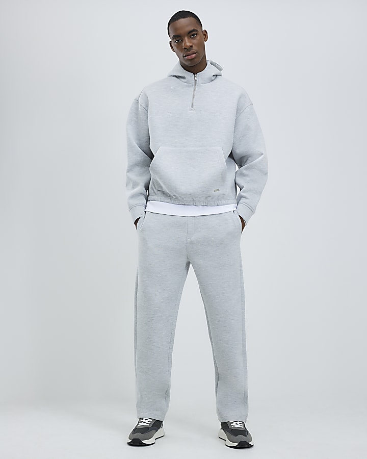 Grey Regular Fit Scuba Joggers
