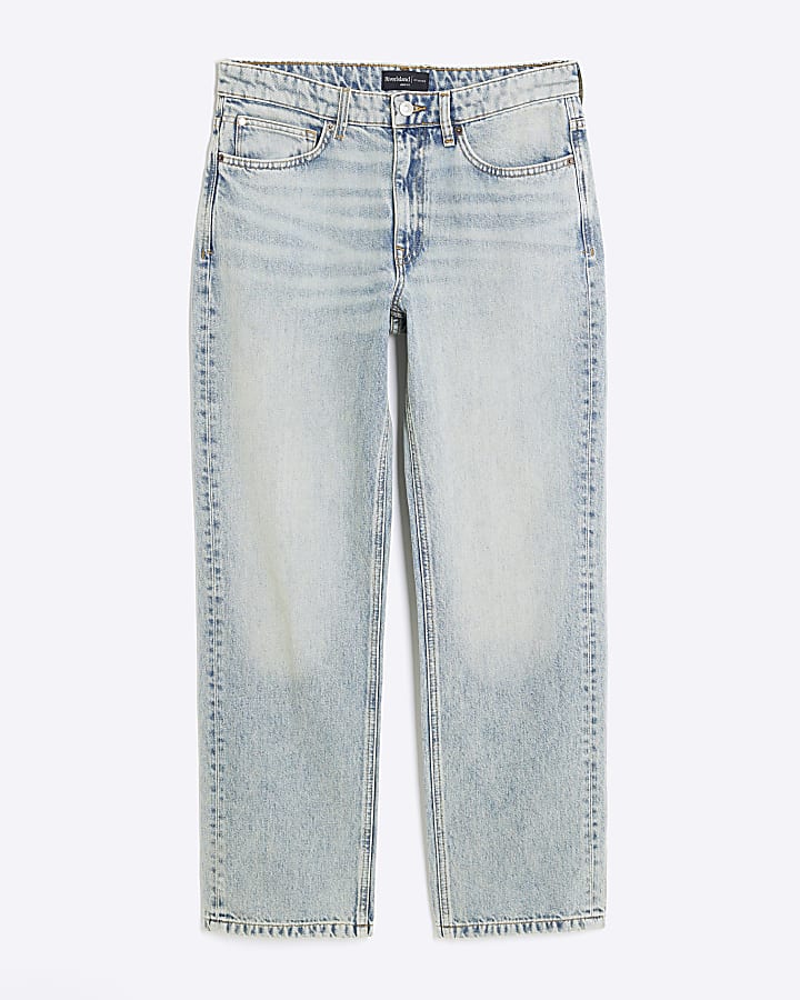 Blue Loose Fit Jeans