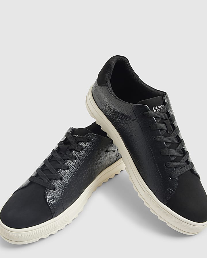 Black Shark Tooth Sole Trainers