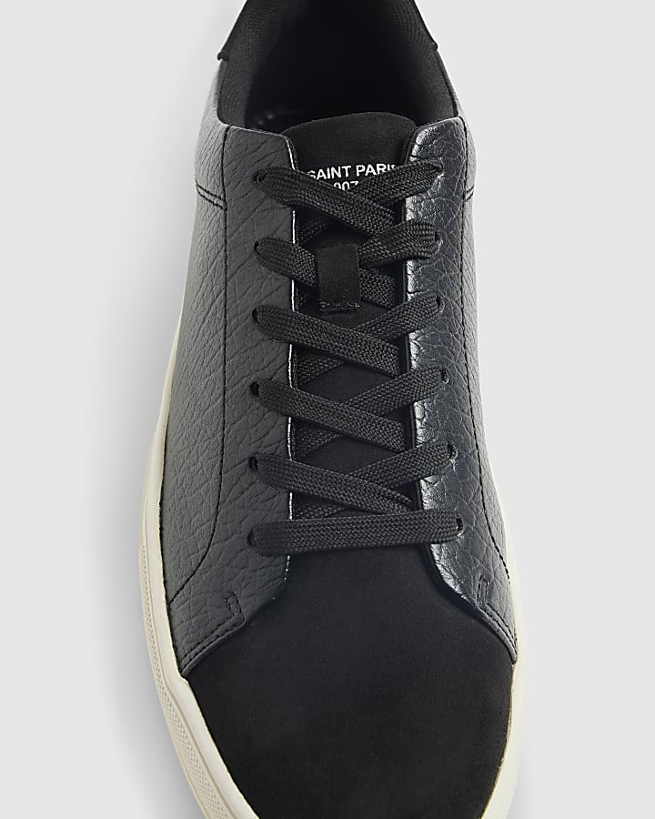 Black Shark Tooth Sole Trainers
