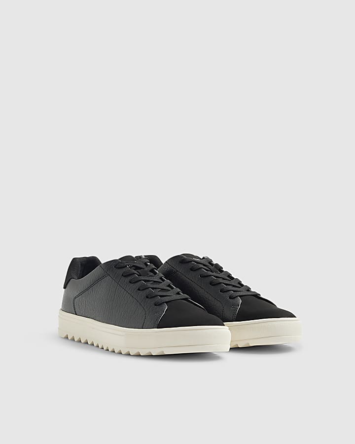 Black Shark Tooth Sole Trainers