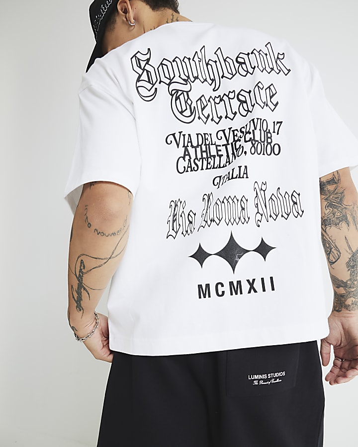 White Southbank Terrace T-Shirt