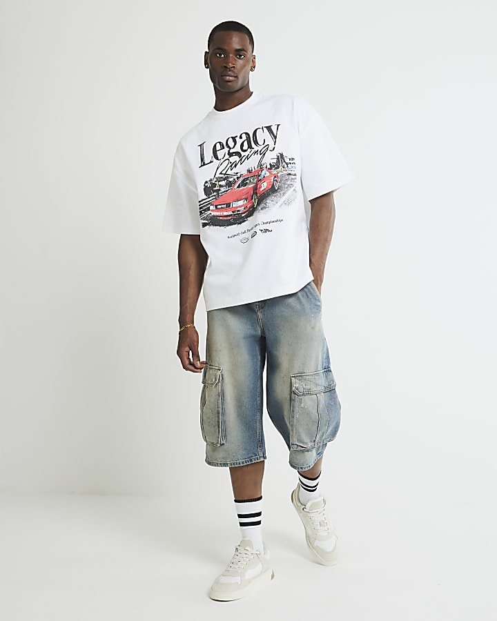 White Legacy Racing Moto T-Shirt