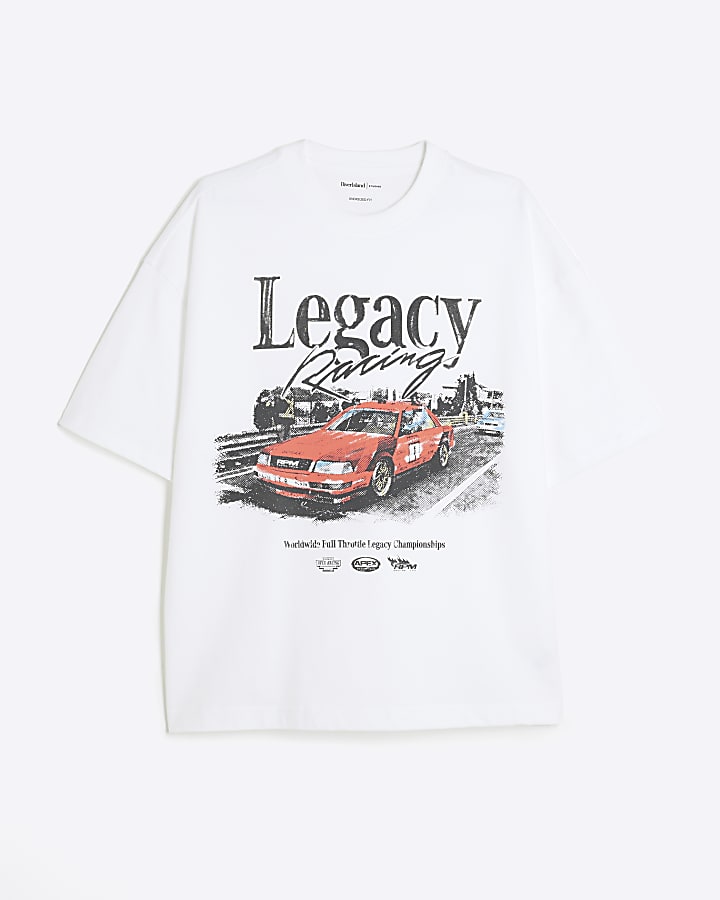 White Legacy Racing Moto T-Shirt