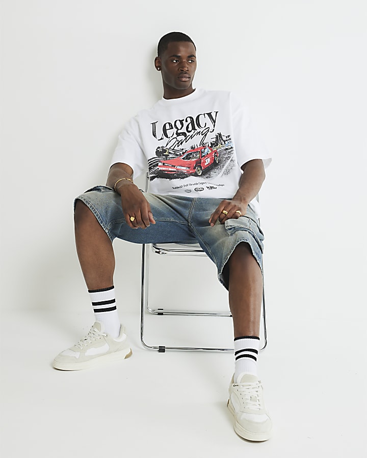 White Legacy Racing Moto T-Shirt